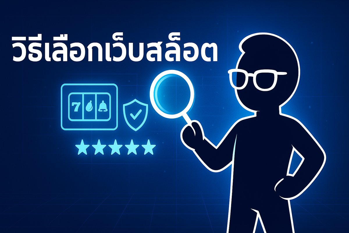 วิธีเลือกเว็บสล็อต ให้ปลอดภัย ได้เงินจริง ป้องกันการโดนโกงปี 2024