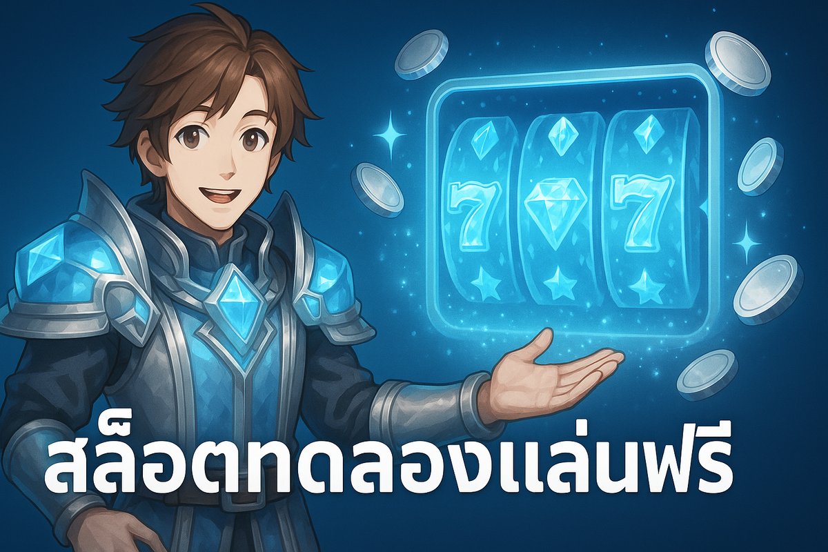 สล็อตทดลองเล่นฟรี รวมเกม Demo ทุกค่าย ไม่ต้องสมัคร เล่นได้ทันที 2024